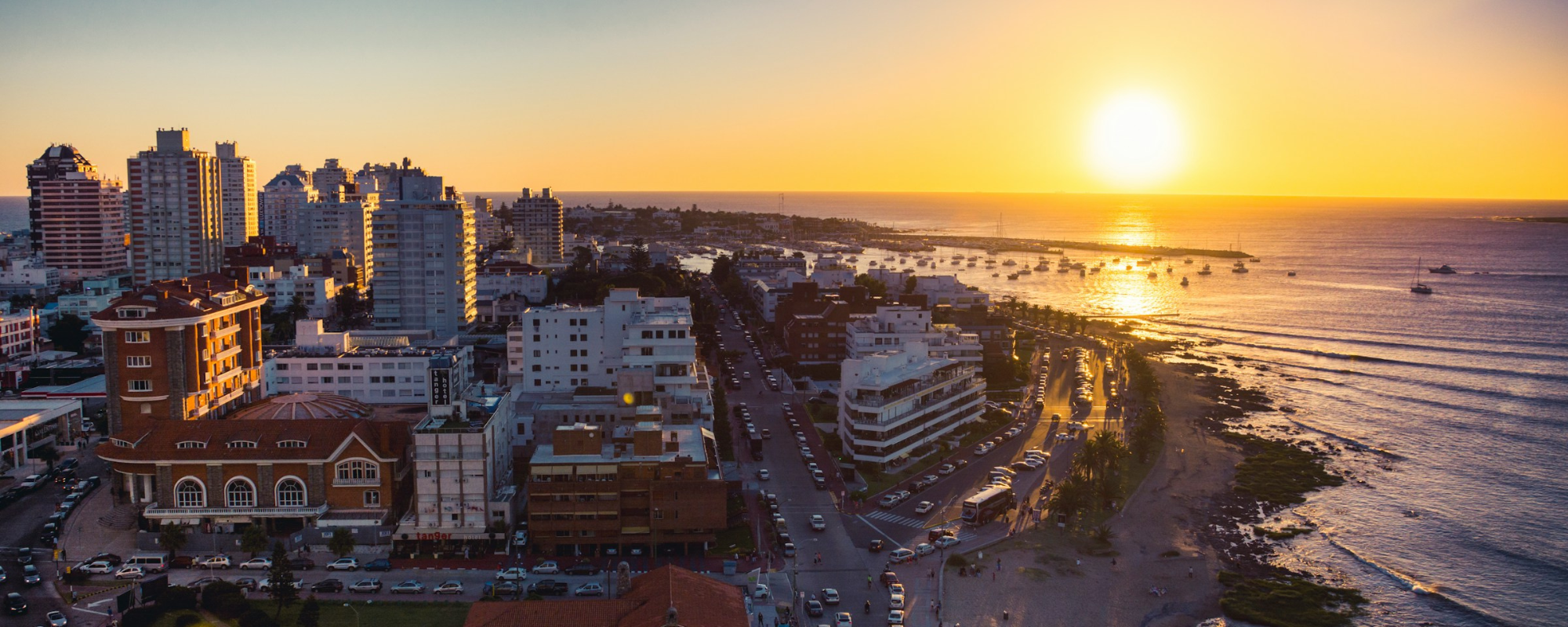 Planes y cosas que hacer en Punta del Este, Vista al sol de Punta el Este