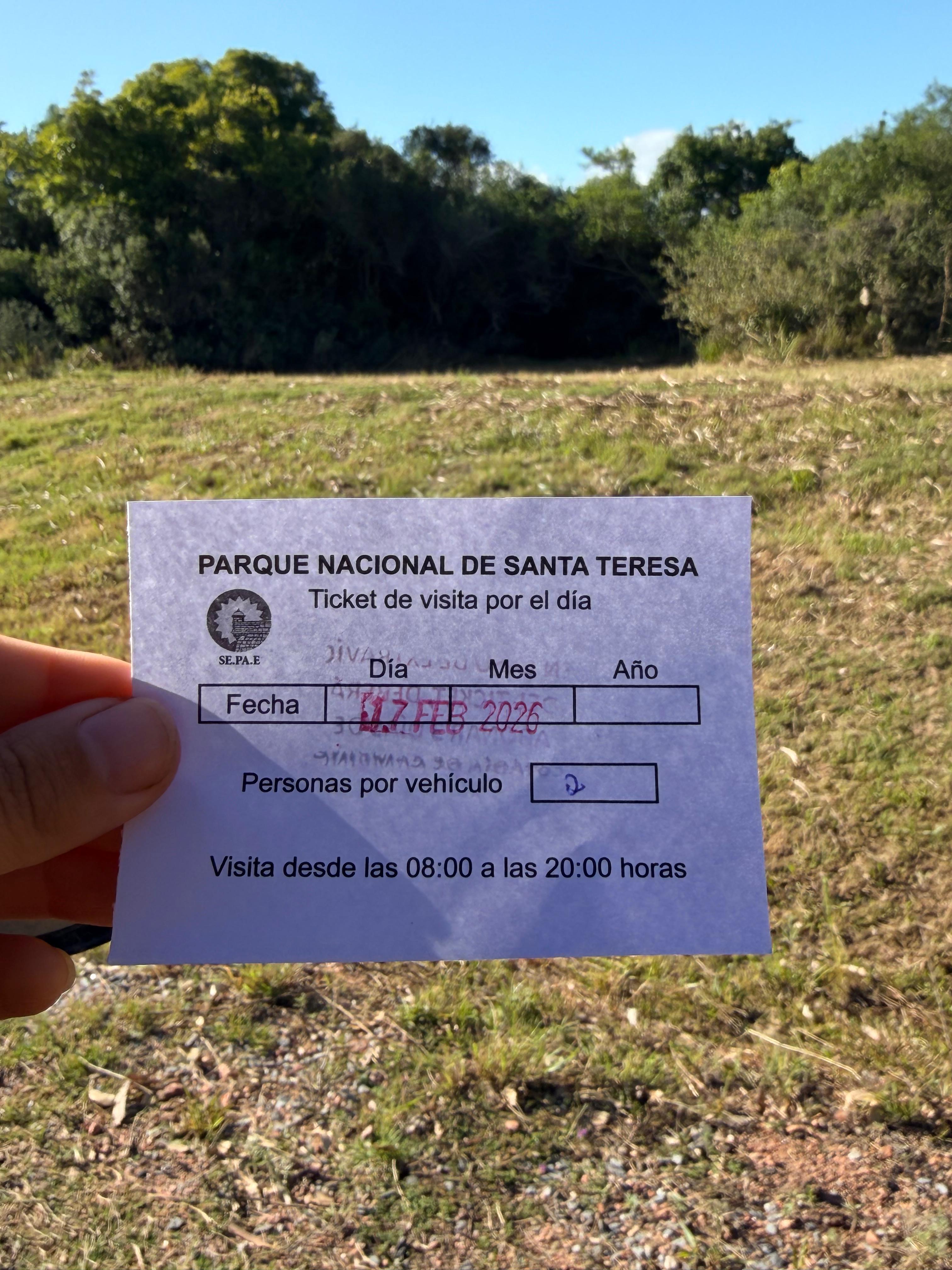 Horarios de ingreso a Santa Teresa